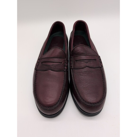 Red Wing 6605 Steel Toe Penny Loafers Size 9.5 D Dress Work Shoes Safety USA - Picture 2 of 11